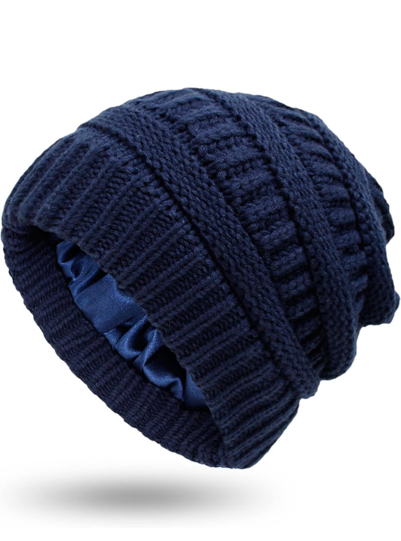 Bonnet hiver intérieur satin NADELA PARIS