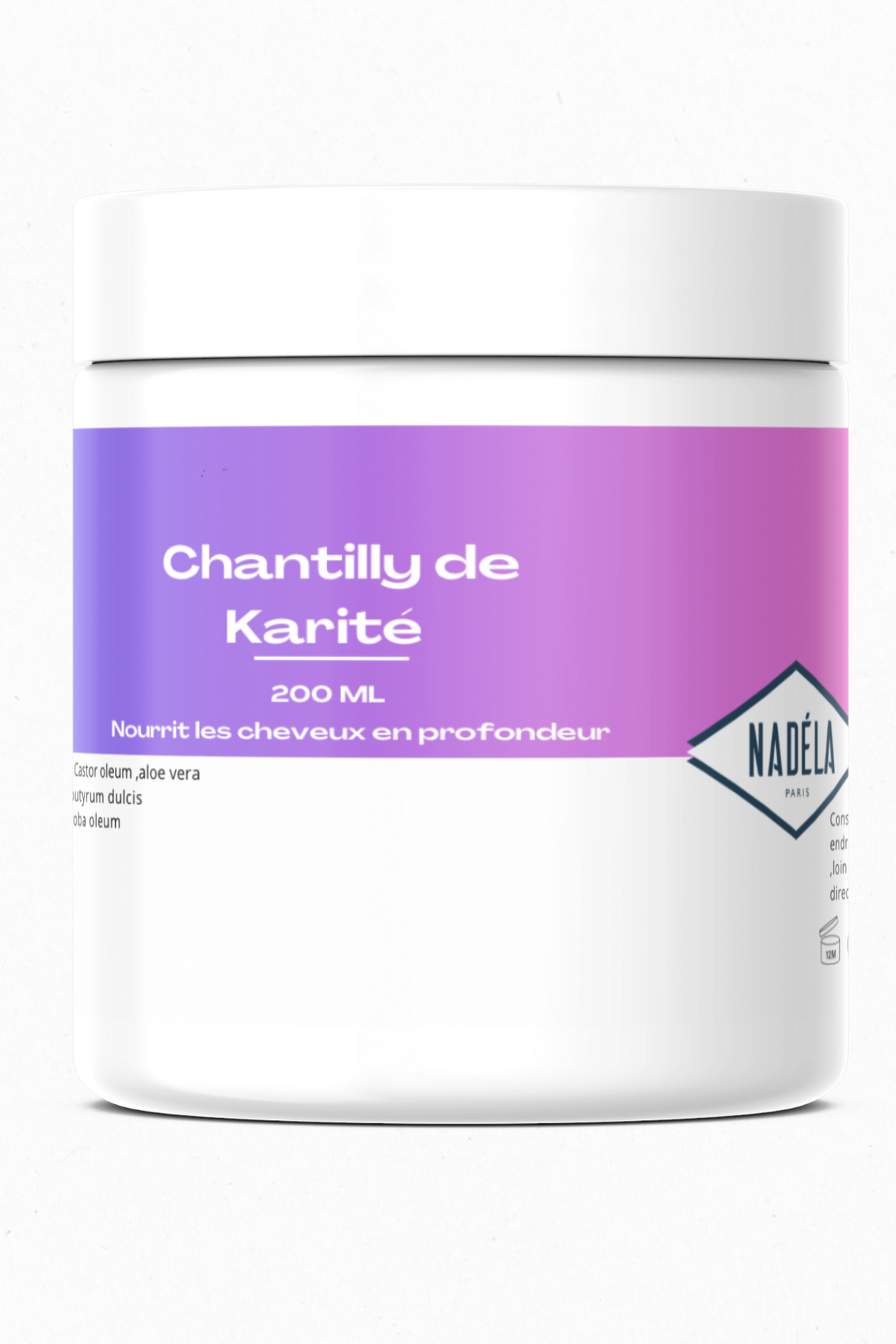 Chantilly de Karité 200ml NADELA PARIS