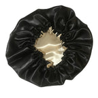 Bonnet Satin Diamant Noir NADELA PARIS